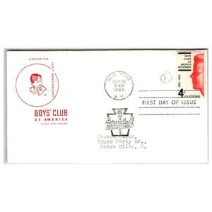 Scott #1157 1960 Boys Clubs of America First Day Cover FDC New York